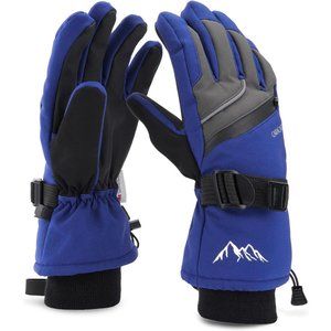 Winter Windproof Waterproof Skiing Snowboarding Gloves for Cold Weather Warm
